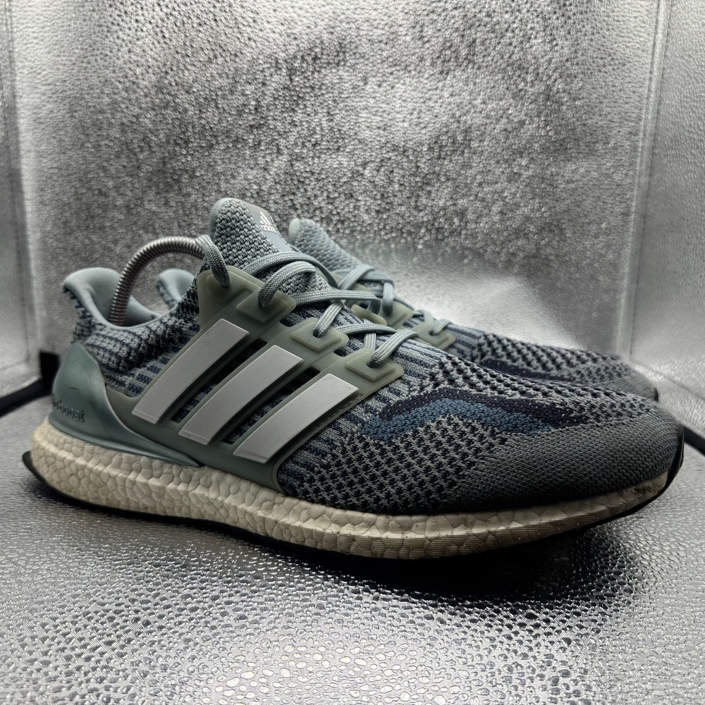 Size 13 Adidas UltraBoost 5.0 DNA Magic Gray Shadow Navy Mens Shoes GY0312
